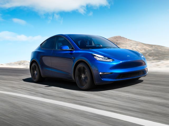 tesla model y car